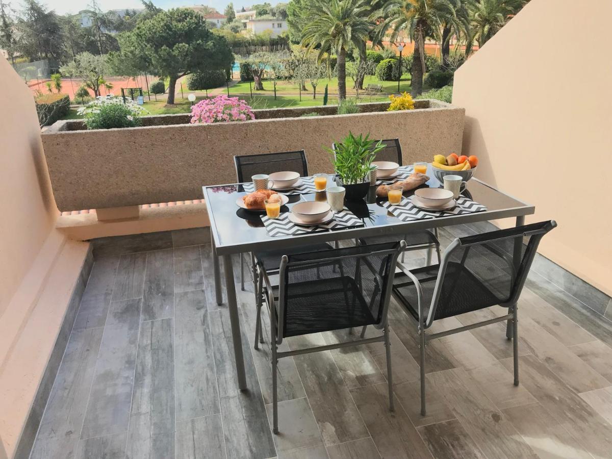 Appartement 2 Pieces, Renove, 2 Piscines+Tennis, Mer, Climatisation Антиб Экстерьер фото