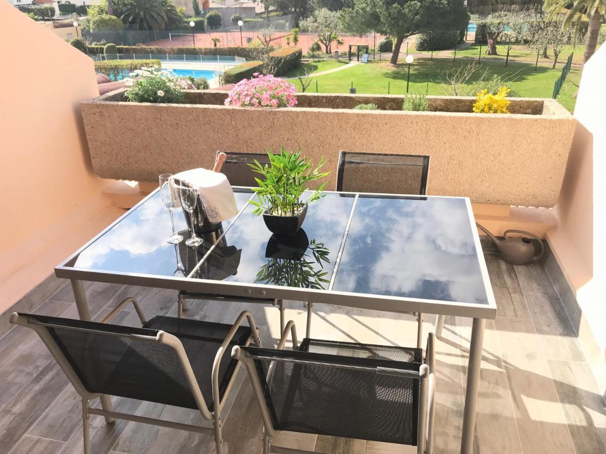 Appartement 2 Pieces, Renove, 2 Piscines+Tennis, Mer, Climatisation Антиб Экстерьер фото